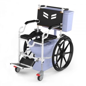 arcatron fold pack n go portable self propelled shower commode chair (frido go)